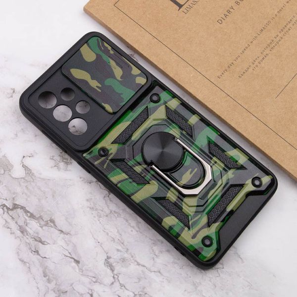 Ударопрочный чехол Camshield Serge Ring Camo для Samsung Galaxy A73 5G 54674 фото