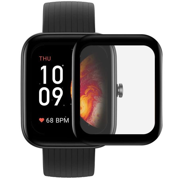 Полімерна плівка 3D (full glue) (тех.пак) для Xiaomi Amazfit Bip 3 / Bip 3 Pro 55945 фото