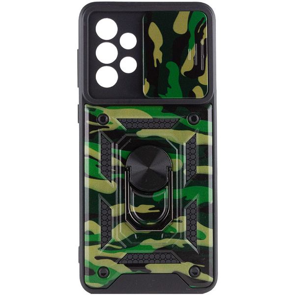 Ударопрочный чехол Camshield Serge Ring Camo для Samsung Galaxy A73 5G 54674 фото