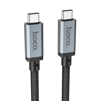 Дата кабель Hoco US05 Type-C to Type-C 100W USB4 40Gbps (1m) 65417 фото