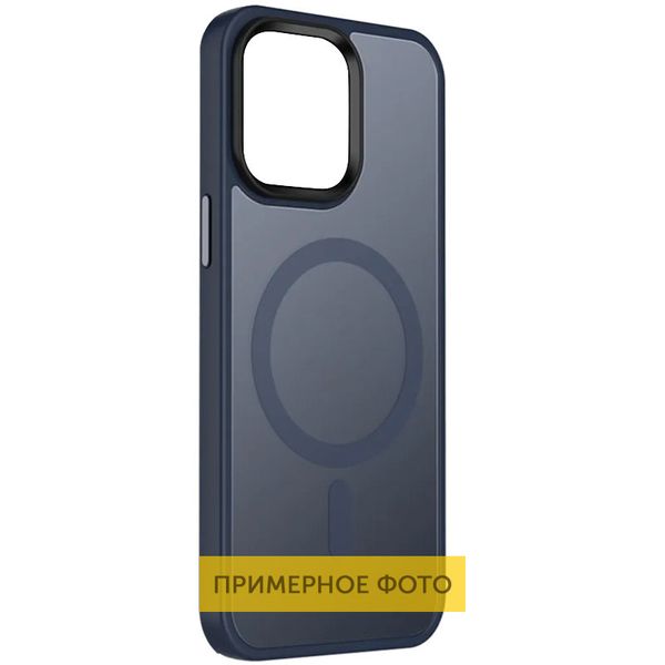 TPU+PC чехол Metal Buttons with MagSafe Colorful для Apple iPhone 16 (6.1") 72983 фото