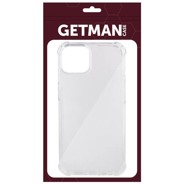 TPU чохол GETMAN Ease logo посилені кути для Apple iPhone 15 (6.1") 65361 фото