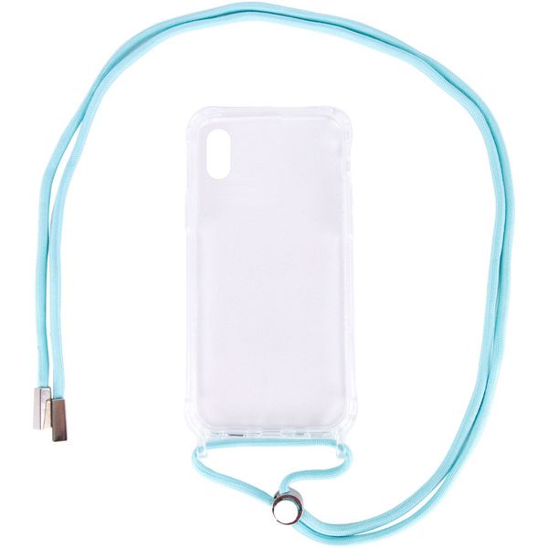 Чехол TPU Crossbody Transparent для Apple iPhone XS Max (6.5") 41868 фото