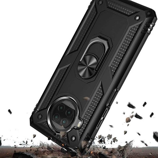 Ударостійкий чохол Serge Ring for Magnet для Xiaomi Mi 10T Lite / Redmi Note 9 Pro 5G 42785 фото