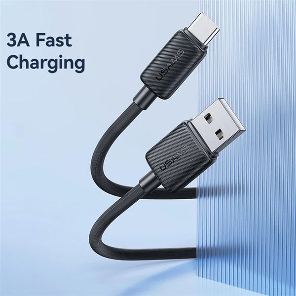 Дата кабель USAMS US-SJ688 USB to Type-C 3A KY Series (1m) 70752 фото