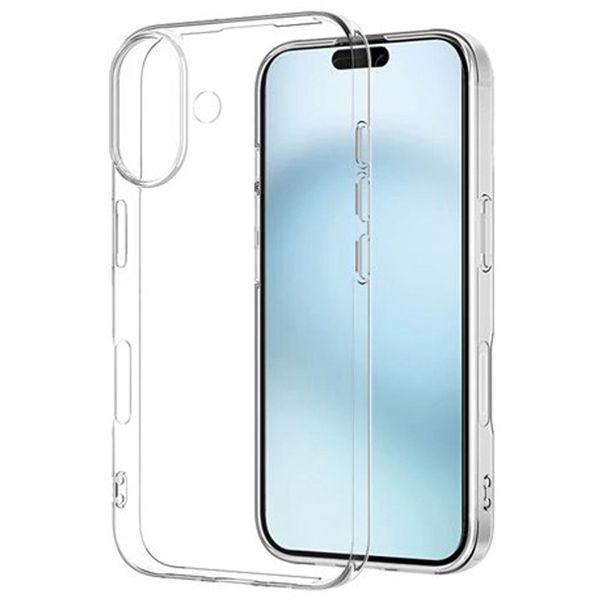 TPU чехол Epic Transparent 1,5mm для Apple iPhone 16 (6.1") 73441 фото