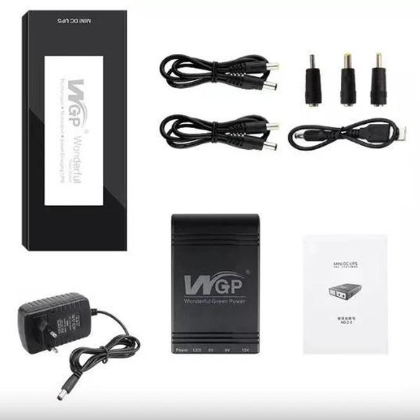 Уценка Источник бесперебойного питания WGP DC UPS для роутеров 5V/9V/12V 8800 mAh 73432 фото