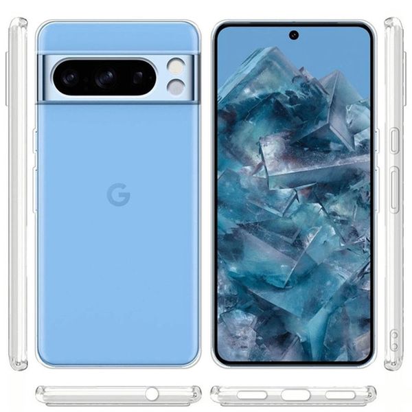 TPU чохол Epic Transparent 1,5mm Full Camera для Google Pixel 8 Pro 66958 фото