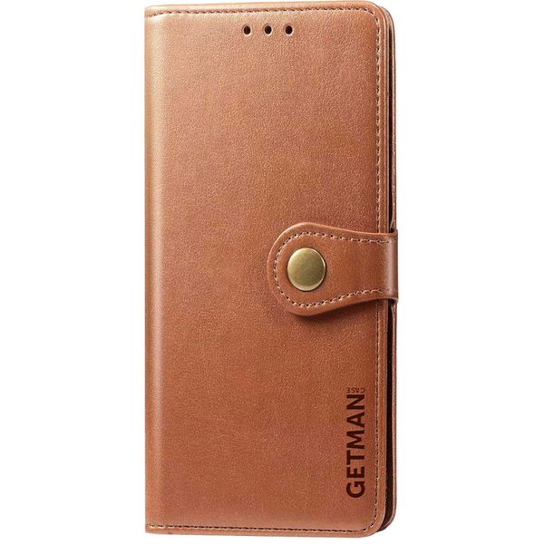 Кожаный чехол книжка GETMAN Gallant (PU) для Xiaomi Redmi Note 8T 35725 фото