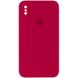 Чехол Silicone Case Square Full Camera Protective (AA) для Apple iPhone XS / X (5.8") 40231 фото 1