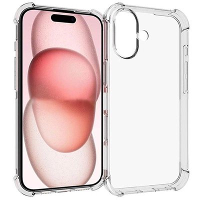 TPU чехол GETMAN Ease logo усиленные углы для Apple iPhone 16 Plus (6.7") 73459 фото