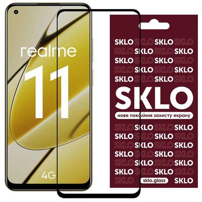 Защитное стекло SKLO 3D для Realme 11 4G 68498 фото