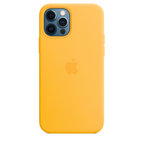 Чохол Silicone case (AAA) full with Magsafe для Apple iPhone 12 Pro / 12 (6.1") 42949 фото