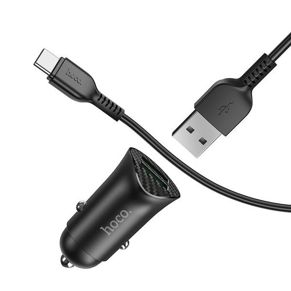 АЗП Hoco Z39 QC3.0 (2USB) + Type-C 41720 фото