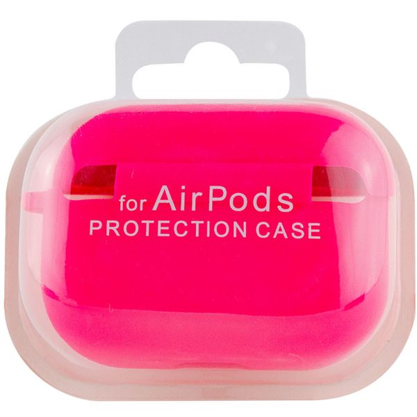 Силіконовий футляр з мікрофіброю для навушників Airpods Pro 39443 фото