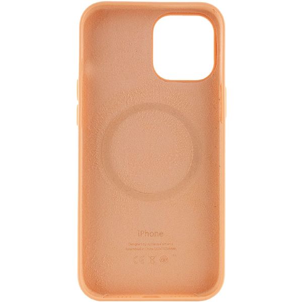 Чехол Silicone case (AAA) full with Magsafe and Animation для Apple iPhone 12 Pro / 12 (6.1") 42951 фото