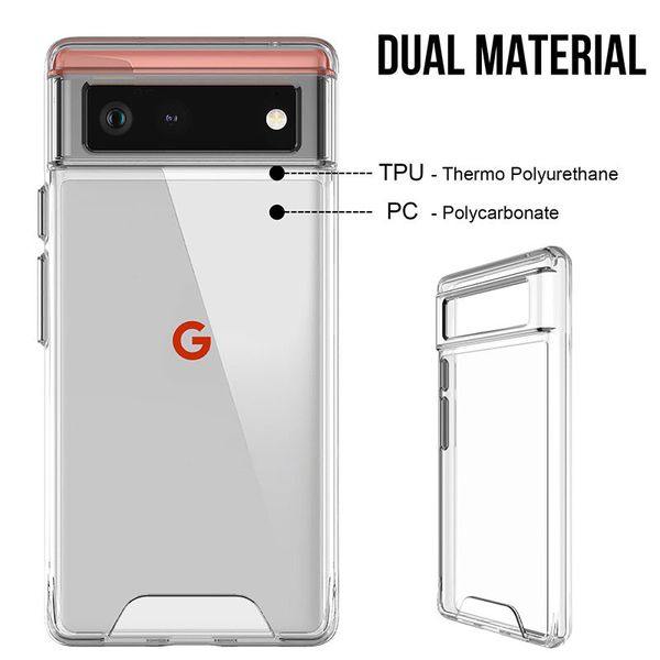 Чехол TPU Space Case transparent для Google Pixel 6 65514 фото