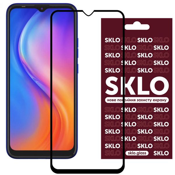 Защитное стекло SKLO 3D для TECNO Spark 6 Go 52446 фото