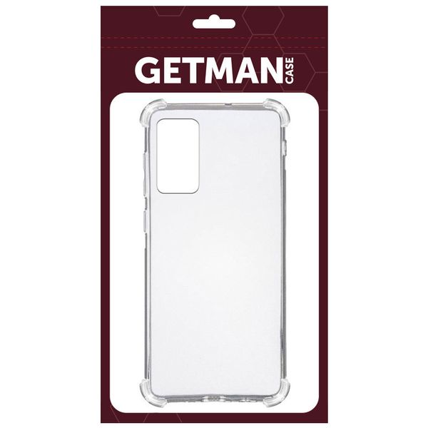 TPU чохол GETMAN Ease logo посилені кути для Samsung Galaxy Note 20 38853 фото