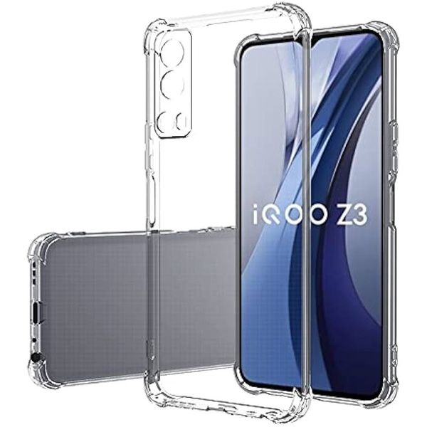 TPU чехол GETMAN Ease logo усиленные углы Full Camera для Vivo iQOO Z3 71846 фото