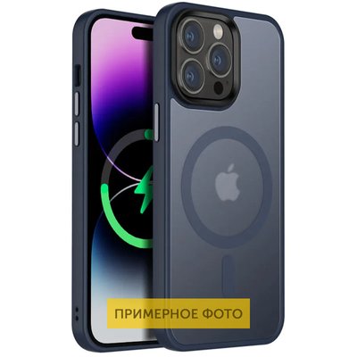 TPU+PC чехол Metal Buttons with MagSafe Colorful для Apple iPhone 16 Pro (6.3") 72985 фото