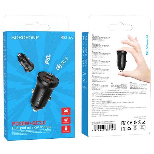 АЗУ Borofone BZ18A PD20W+QC3.0 56966 фото