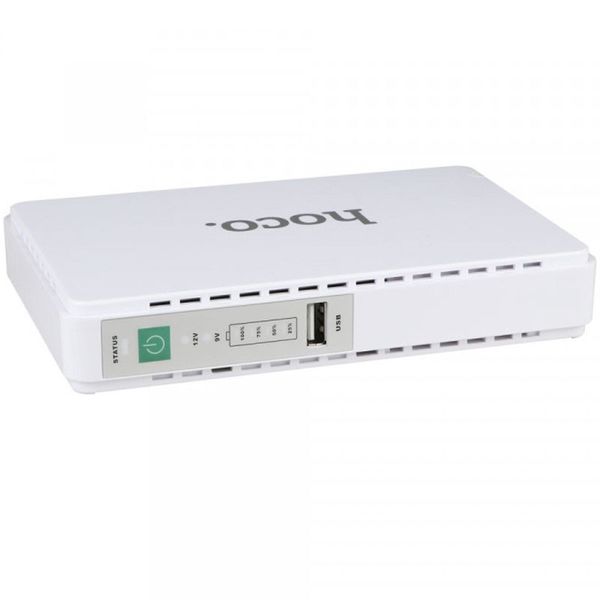 Источник бесперебойного питания Hoco DB25 Smart Mini UPS для роутеров 5V/9V/12V 8800 mAh 65822 фото