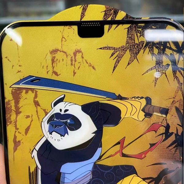 Захисне скло 5D Anti-static Panda (тех.пак) для Apple iPhone 12 Pro Max (6.7") 64742 фото