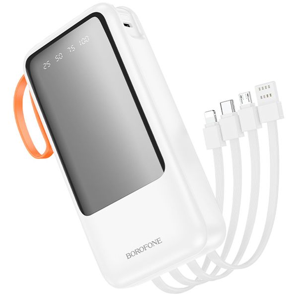 Портативное ЗУ Power Bank BOROFONE BJ60A Rapid with four cables 20000 mAh 72781 фото