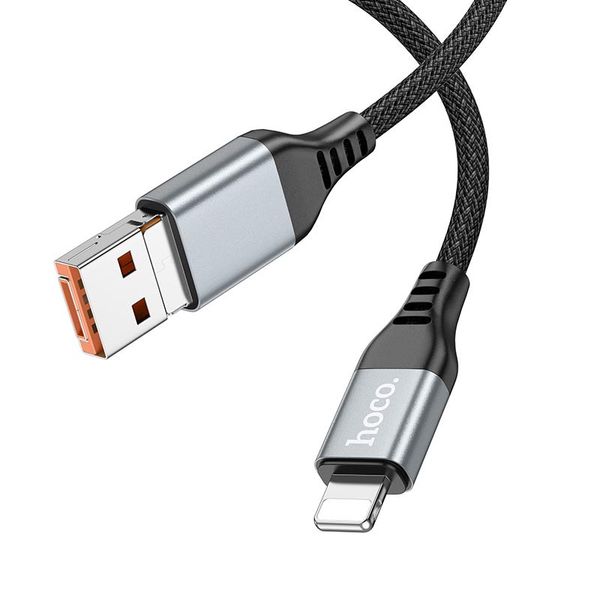 Дата кабель Hoco U128 Viking 2in1 USB/Type-C to Lightning (1m) 67569 фото