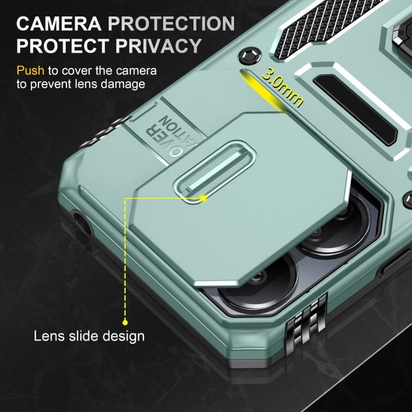 Ударопрочный чехол Camshield Army Ring для Xiaomi Poco X6 / Note 13 Pro 5G 72805 фото