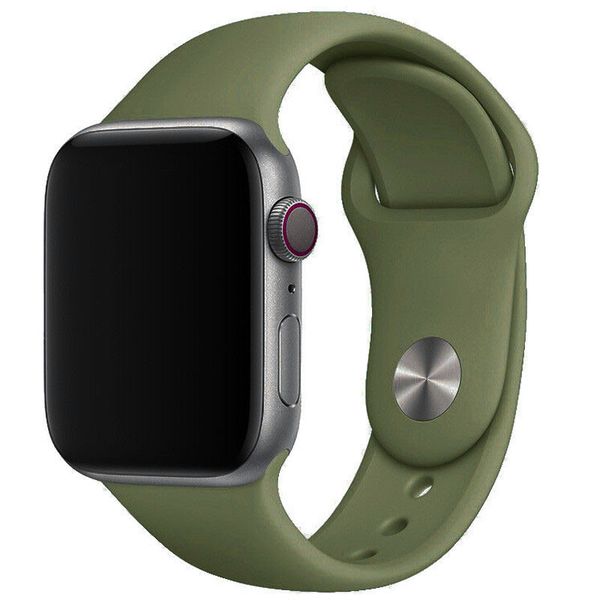 Силиконовый ремешок для Apple Watch Sport Band 38 / 40 / 41 (S/M & M/L) 3pcs 32192 фото