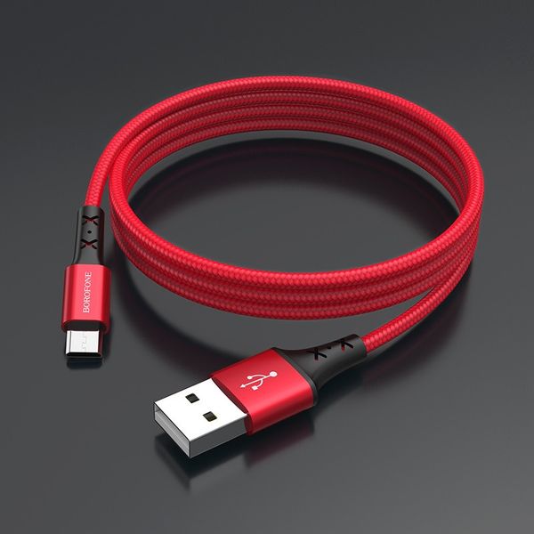 Дата кабель Borofone BX20 Enjoy USB to MicroUSB (1m) 56913 фото