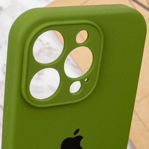 Чехол Silicone Case Full Camera Protective (AA) для Apple iPhone 14 Pro Max (6.7") 57053 фото