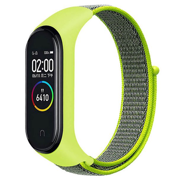 Ремінець Nylon для Xiaomi Mi Band 3/4/5/6/7 32379 фото