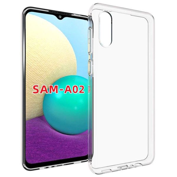 TPU чехол Epic Transparent 1,5mm для Samsung Galaxy A02 58238 фото