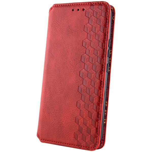 Кожаный чехол книжка GETMAN Cubic (PU) для ZTE Blade A52 65482 фото