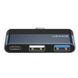 Перехідник HUB Usams US-SJ490 Type-C Mini Hub (2USB port + Type-C) 49254 фото 1