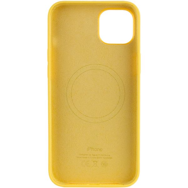 Чехол Silicone case (AAA) full with Magsafe для Apple iPhone 14 Pro (6.1") 57031 фото