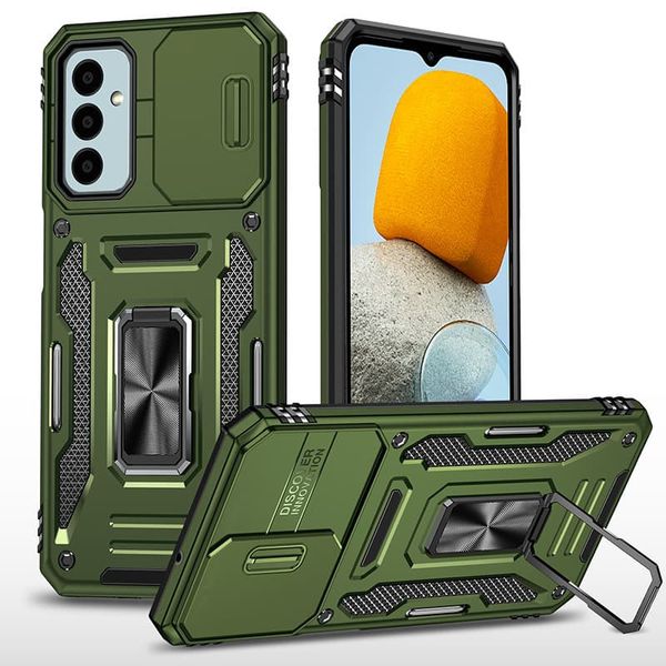 Ударостійкий чохол Camshield Army Ring для Samsung Galaxy M23 5G / M13 4G 57417 фото