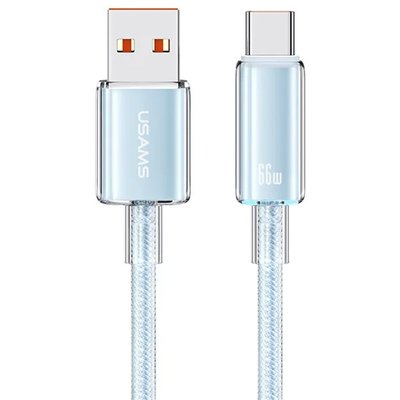 Дата кабель USAMS US-SJ658 USB to Type-C 6A Cloud Series (1.2m) 70759 фото